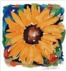 Alfred Gockel Canvas Paintings - Giant Sunflower